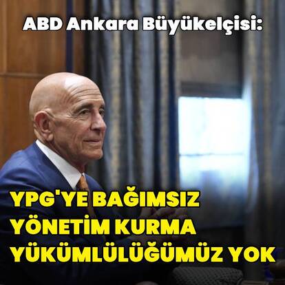 "SDG'ye bağımsız yönetim kurma yükümlülüğümüz yok"