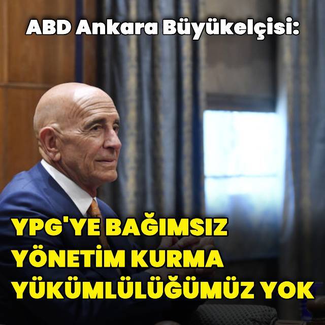"SDG'ye bağımsız yönetim kurma yükümlülüğümüz yok"