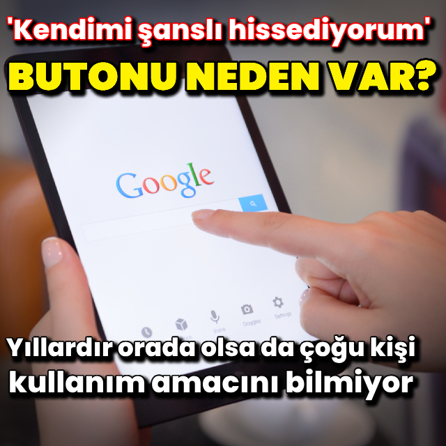 'Kendimi şanslı hissediyorum' butonu neden var?