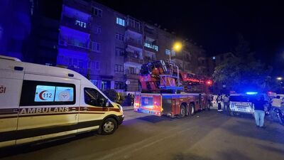 5 katlı bina tahliye edildi