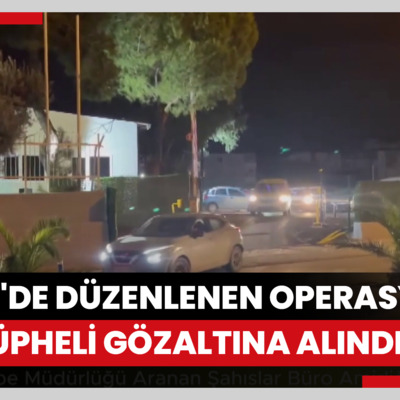 İzmir'de düzenlenen operasyonda 133 şüpheli gözaltına alındı