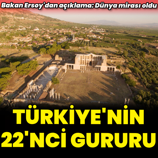 Dünya mirası oldu