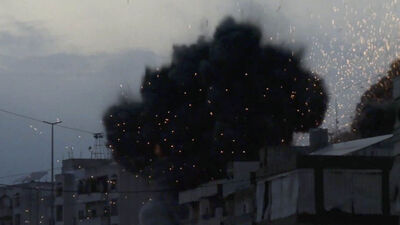 İsrail Lübnan'ın güneyine saldırdı