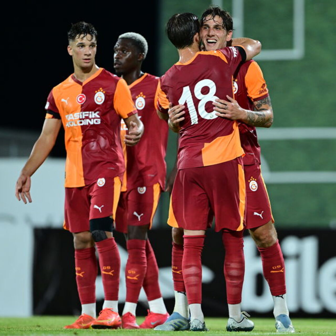 G.Saray'dan 5 gollü prova!