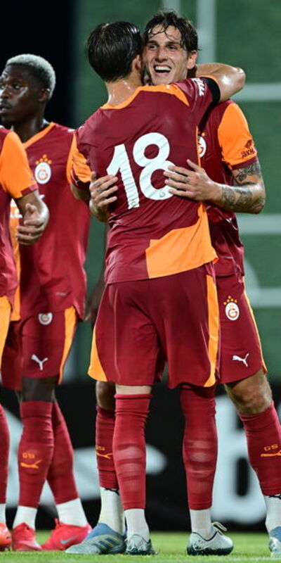 G.Saray'dan 5 gollü prova!