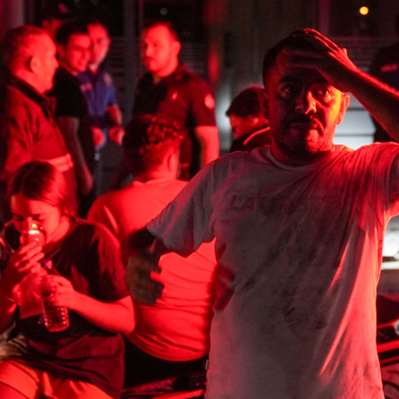 Ankara'da 26 katlı binada yangın
