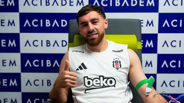 Orkun Kökçü, sağlık kontrolünden geçti