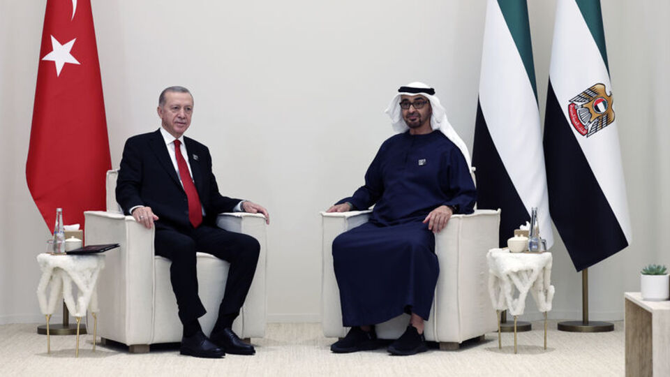 BAE Devlet Başkanı ile görüştü