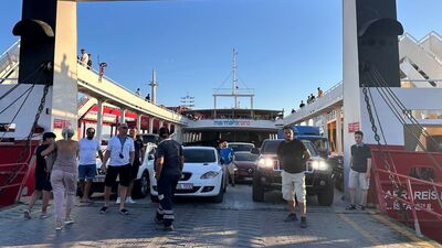 Feribotta yangın! 200 kişi tahliye edildi