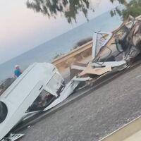 Silifke’de otomobil ikiye bölündü! 1 ölü, 1 yaralı | Son dakika haberleri