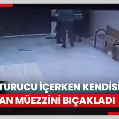 Cami avlusunda uyuşturucu içerken kendisini uyaran müezzini bıçakladı