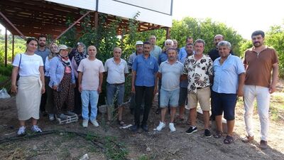 Mezitli'de köylülere "arazi çetesi" şoku