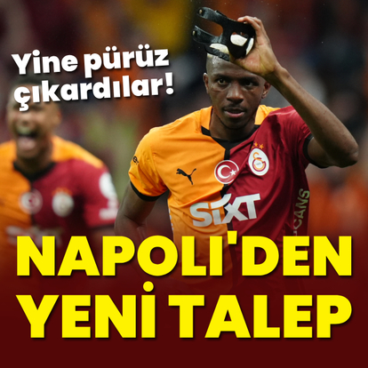 Napoli'den Galatasaray'a bir kez daha ret!