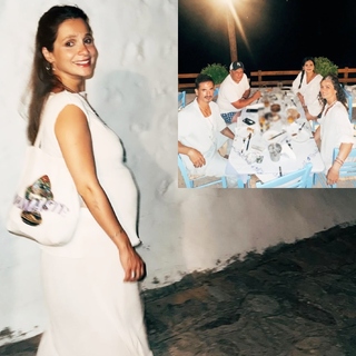Ünlü oyuncular tatilde buluştu