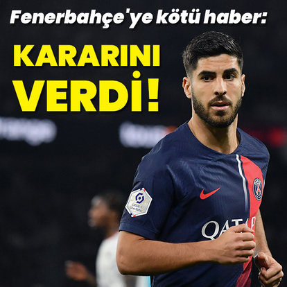Fenerbahçe'ye kötü haber: Asensio - HT Spor