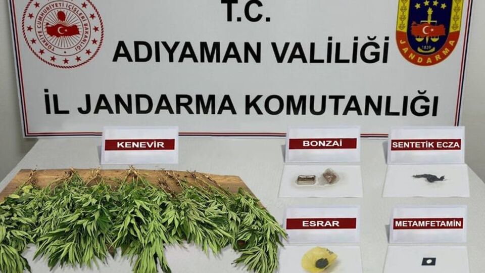 Adıyaman'da uyuşturucu operasyonu: 15 gözaltı
