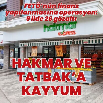 Terör örgütü FETÖ'nün finans yapılanmasına operasyon: 26 gözaltı