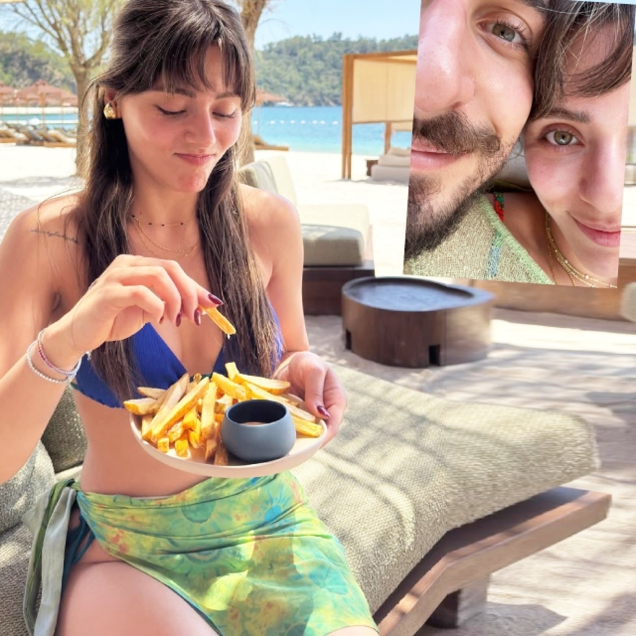 Tatil sezonunu aşkla açtı