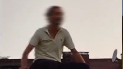 Çatıya taşan aile dramı!