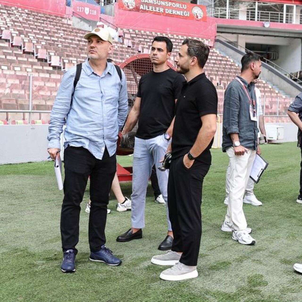 UEFA yetkilileri, Samsunspor Stadını inceledi!