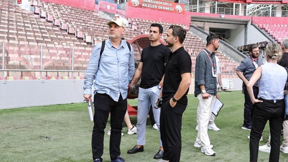 UEFA yetkilileri, Samsunspor Stadını inceledi!