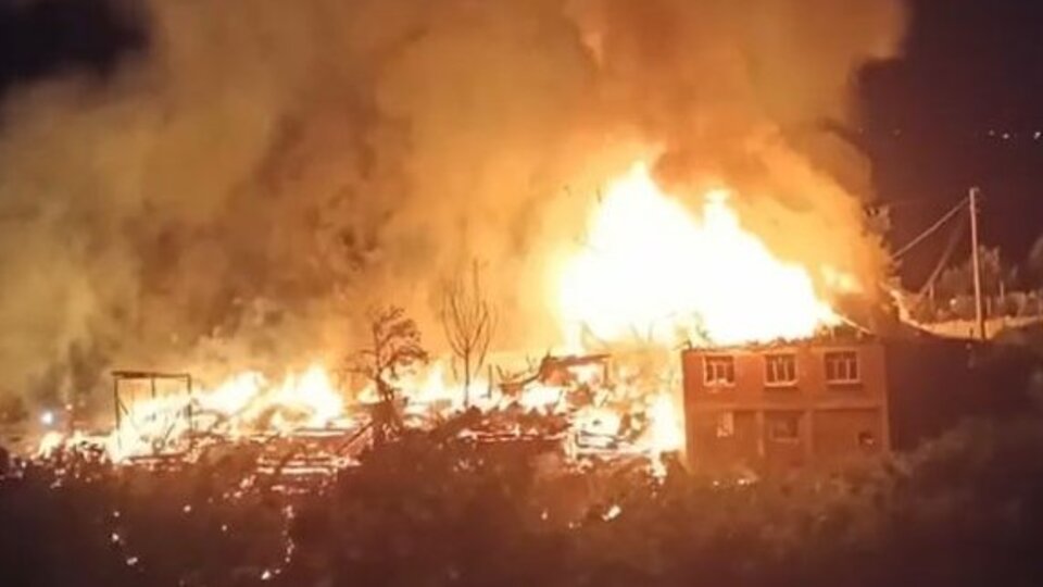 Bolu'da köyde büyük yangın! Evler küle döndü, hayvanlar öldü