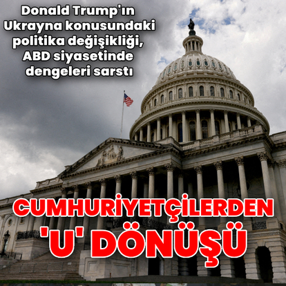 Cumhuriyetçilerden Ukrayna konusunda 'U' dönüşü