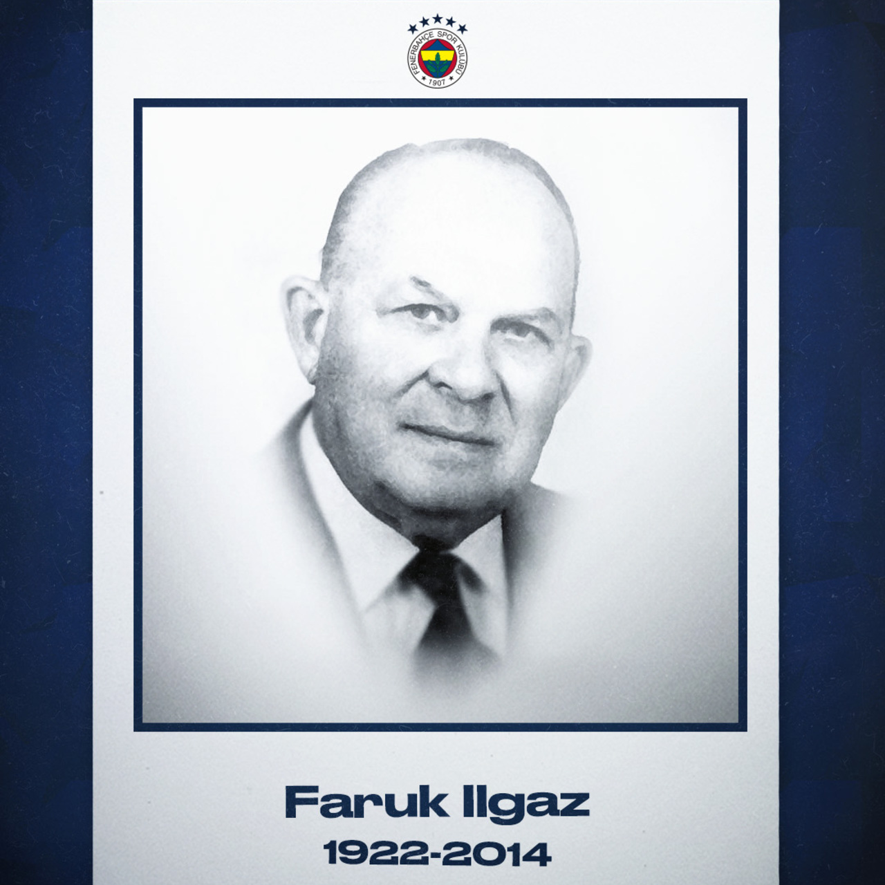 Fenerbahçe, Faruk Ilgaz'ı andı!