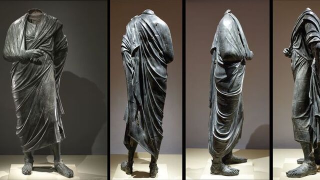 Marcus Aurelius heykeli Türkiye yolunda