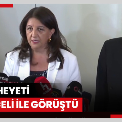 DEM heyeti Bahçeli ile görüştü