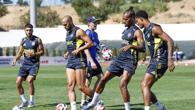 Fenerbahçe günü tek antrenmanla tamamladı!