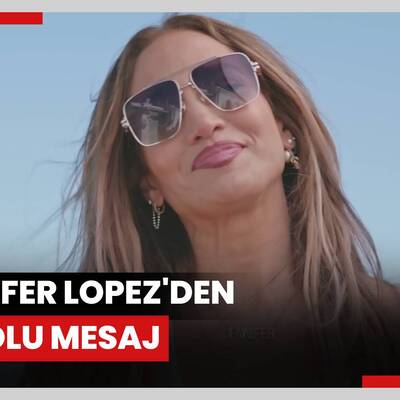 Jennifer Lopez, İstanbul konseri öncesi hayranlarına mesaj gönderdi