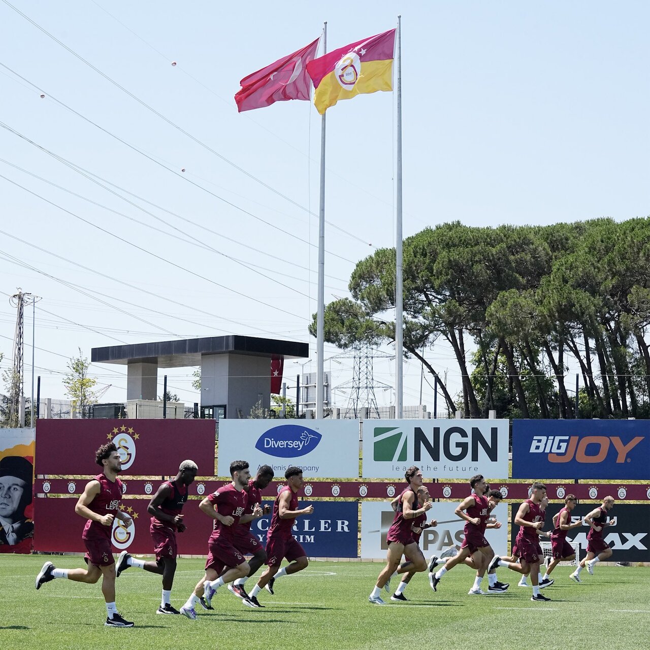 Galatasaray'dan çifte mesai!