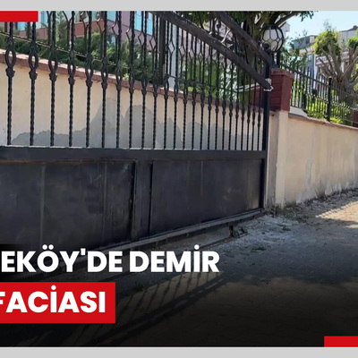 Çekmeköy'de demir kapının üzerine düştüğü 10 yaşındaki Eymen öldü; iple önlem alındı