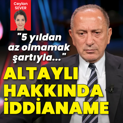 Fatih Altaylı hakkında iddianame