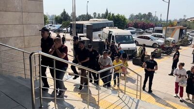 Mersin'de fuhuş operasyonu: 19 tutuklama