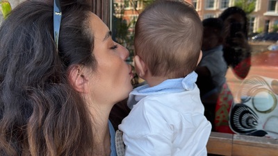 Oğluyla yeni paylaşım yaptı