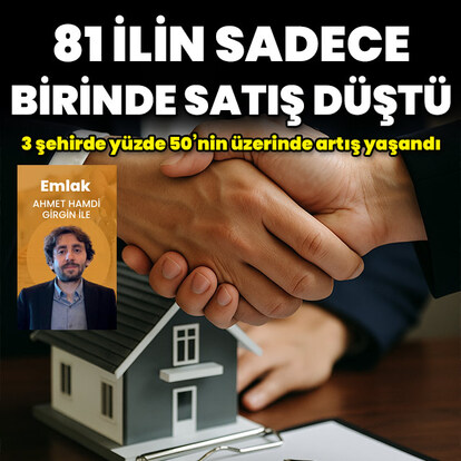Biri hariç tüm illerde konut satışı arttı