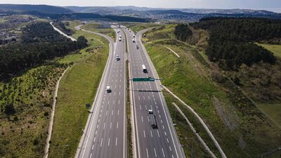 Karayolunda taşıt hareketliliği üçe katlandı