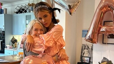 Annesi kollarında öldü