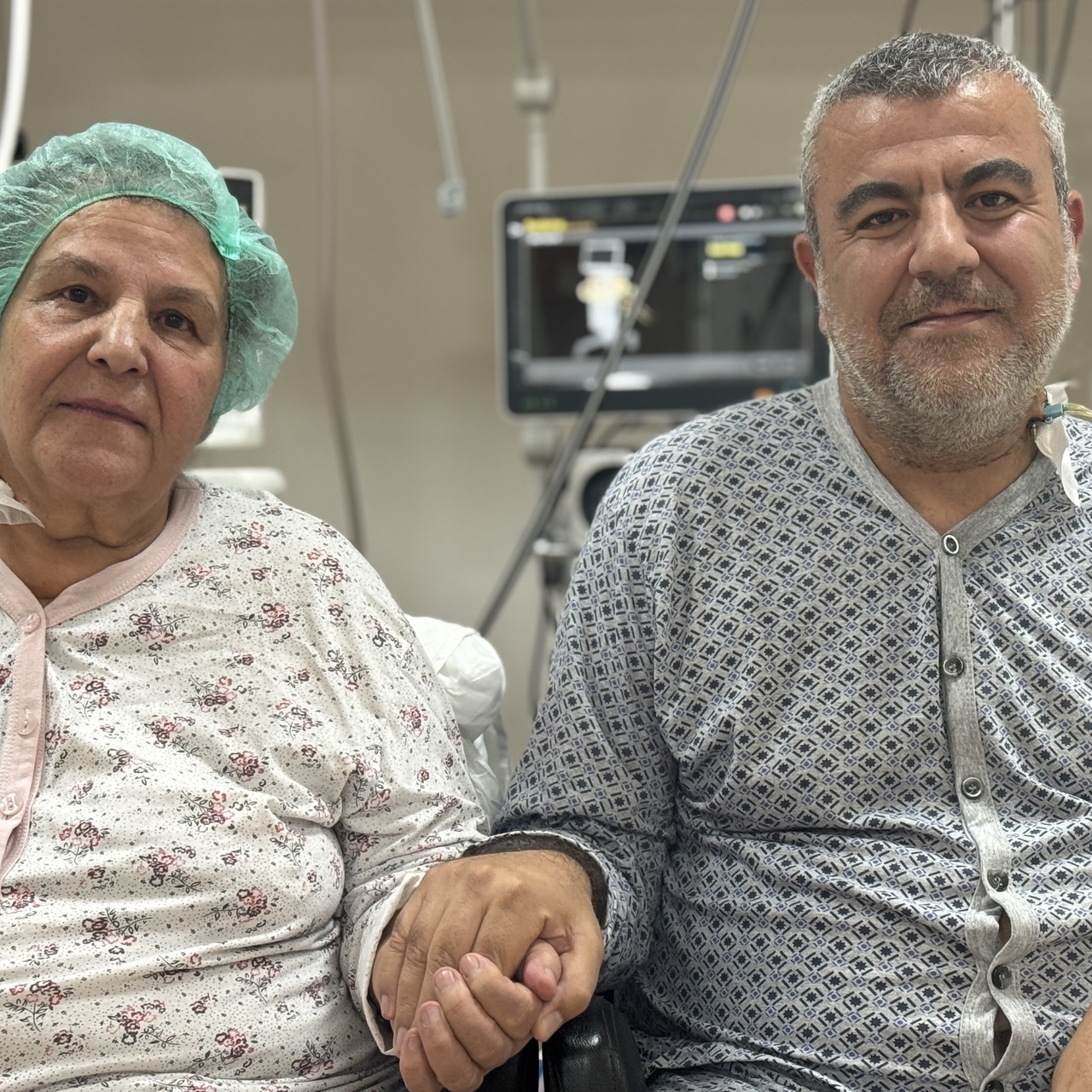 Anne oğul aynı gün kalp ameliyatı oldu