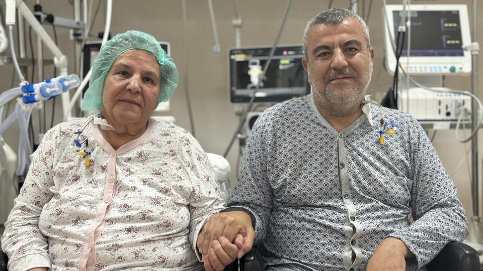 Anne oğul aynı gün kalp ameliyatı oldu