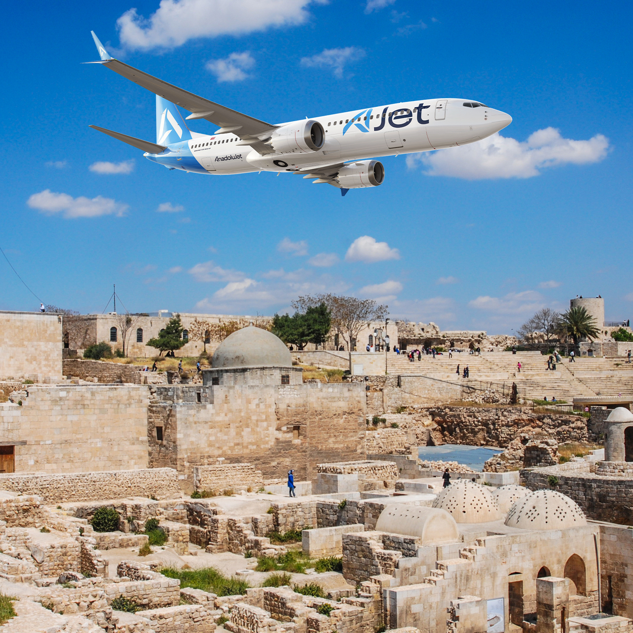 AJet Şam’dan sonra Halep’e uçuyor