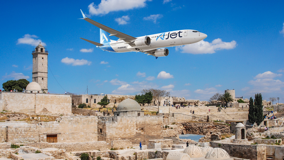 AJet Şam'dan sonra Halep'e uçuyor