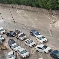 Ankara'da sağanak ve fırtına