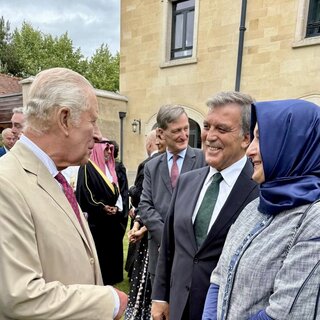 Abdullah Gül, Kral Charles ile bir araya geldi