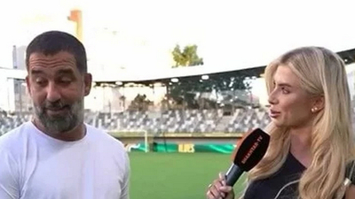 Arda Turan gözlerini kaçırdı