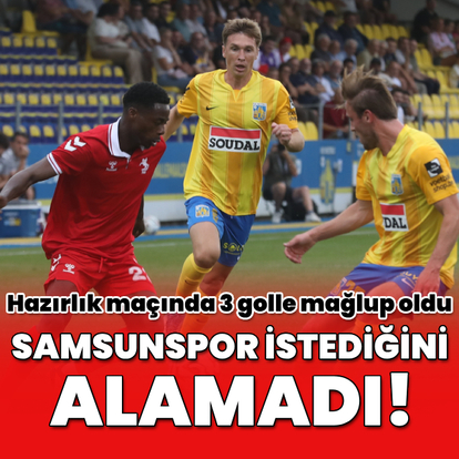 Samsunspor hazırlık maçında istediğini alamadı! - HT Spor