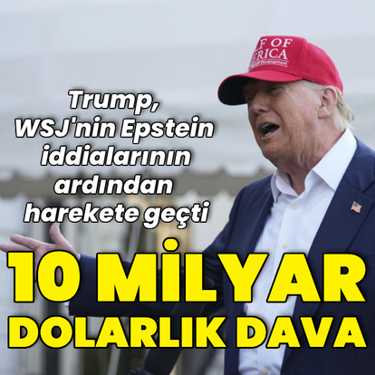 Trump Murdoch ve Wall Street Journal'a 10 milyar dolarlık dava açtı