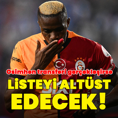 Osimhen listeyi altüst edecek! - HT Spor